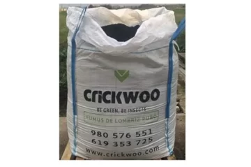 Crickwoo Humus de Lombriz Ecológico Puro 1000L