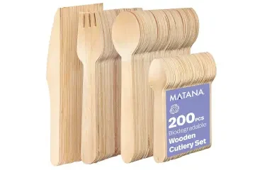 Cubiertos de madera ecologicos - MATANA