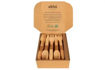 Cubiertos compostables - ekhõ